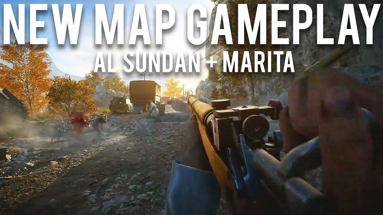 NEW Map Gameplay Battlefield 5 - Marita + Al Sundan