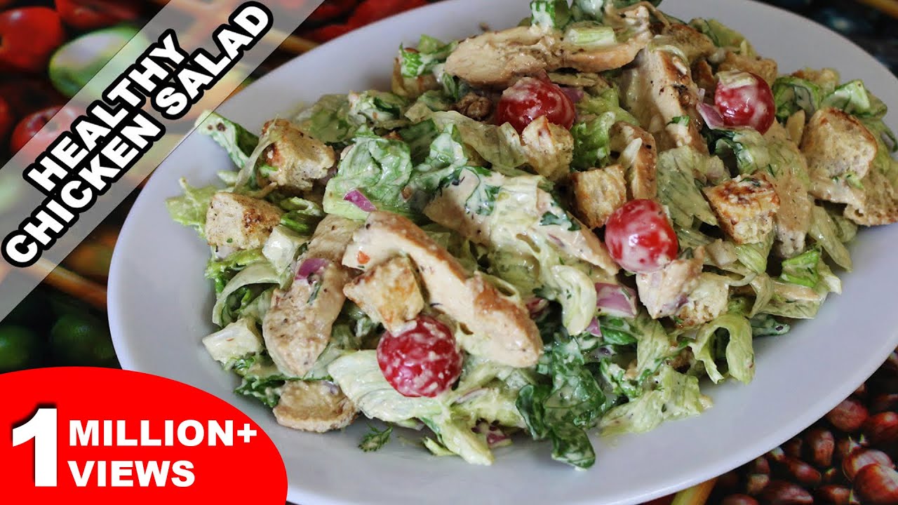 Easy Chicken Salad Recipe | Quick and Healthy Home-made Recipe | Kanak's Kitchen [HD]