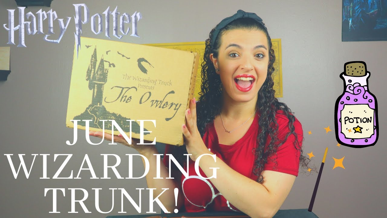 JUNE WIZARDING TRUNK UNBOXING 2020! | The Owlery Wizarding Trunk Unboxing + (GIVEAWAY!!)