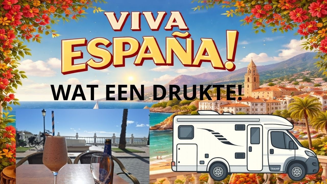 #077 - 26 Spanje - Wat een drukte