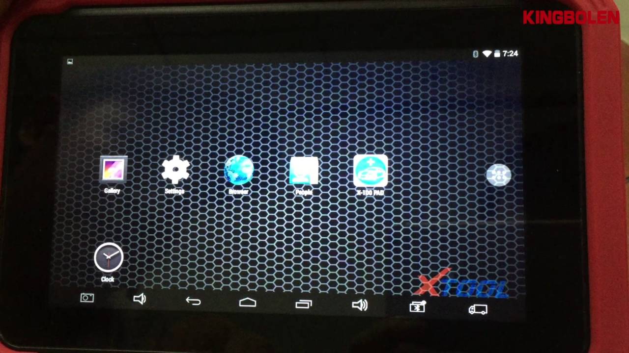 XTOOL X100 PAD register account, activation and update software self test