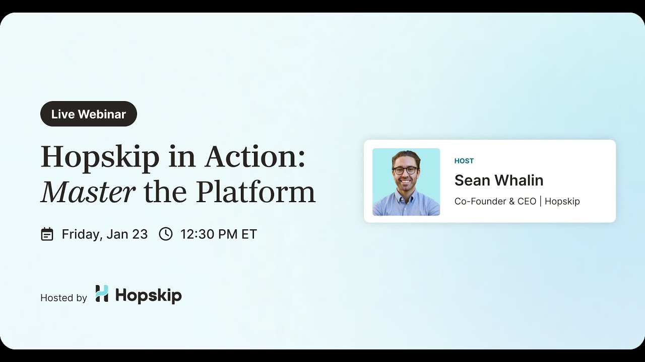 Webinar | Hopskip in Action | Hotelier | Jan 2026