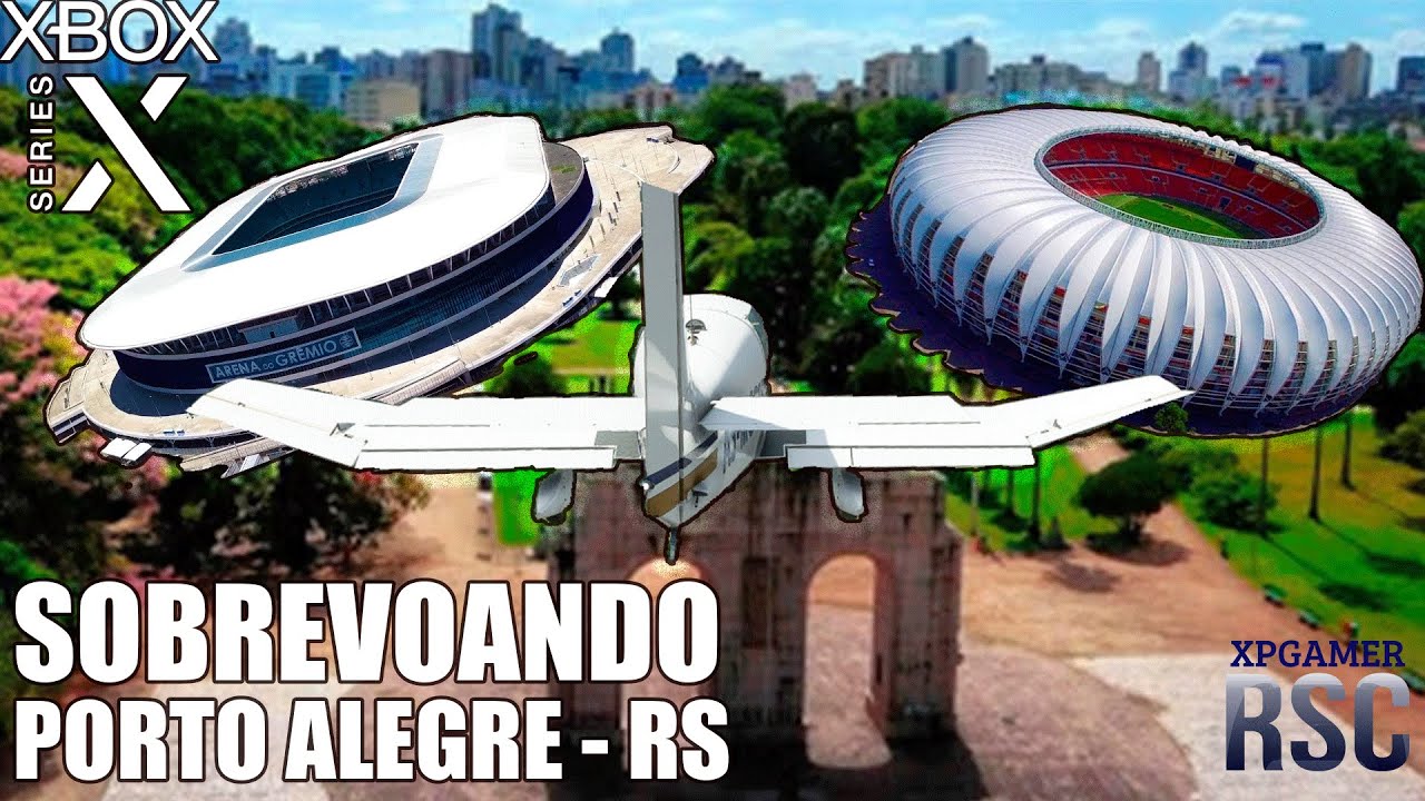 CONHECENDO PORTO ALEGRE - MICROSOFT FLIGHT SIMULATOR - XBOX SERIES X