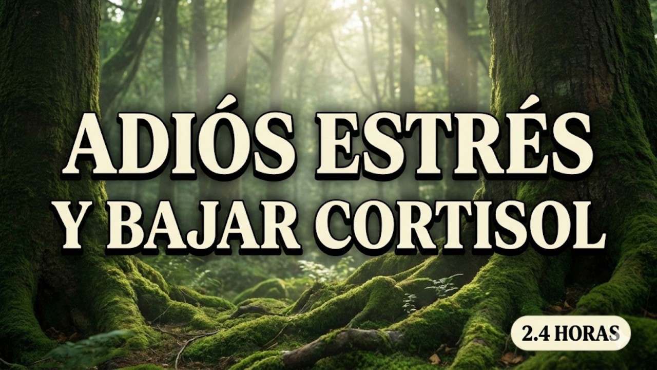 Eliminar Estrés Físico y Bajar el Cortisol (2.4h) | Descompresión Profunda (Calma Total)