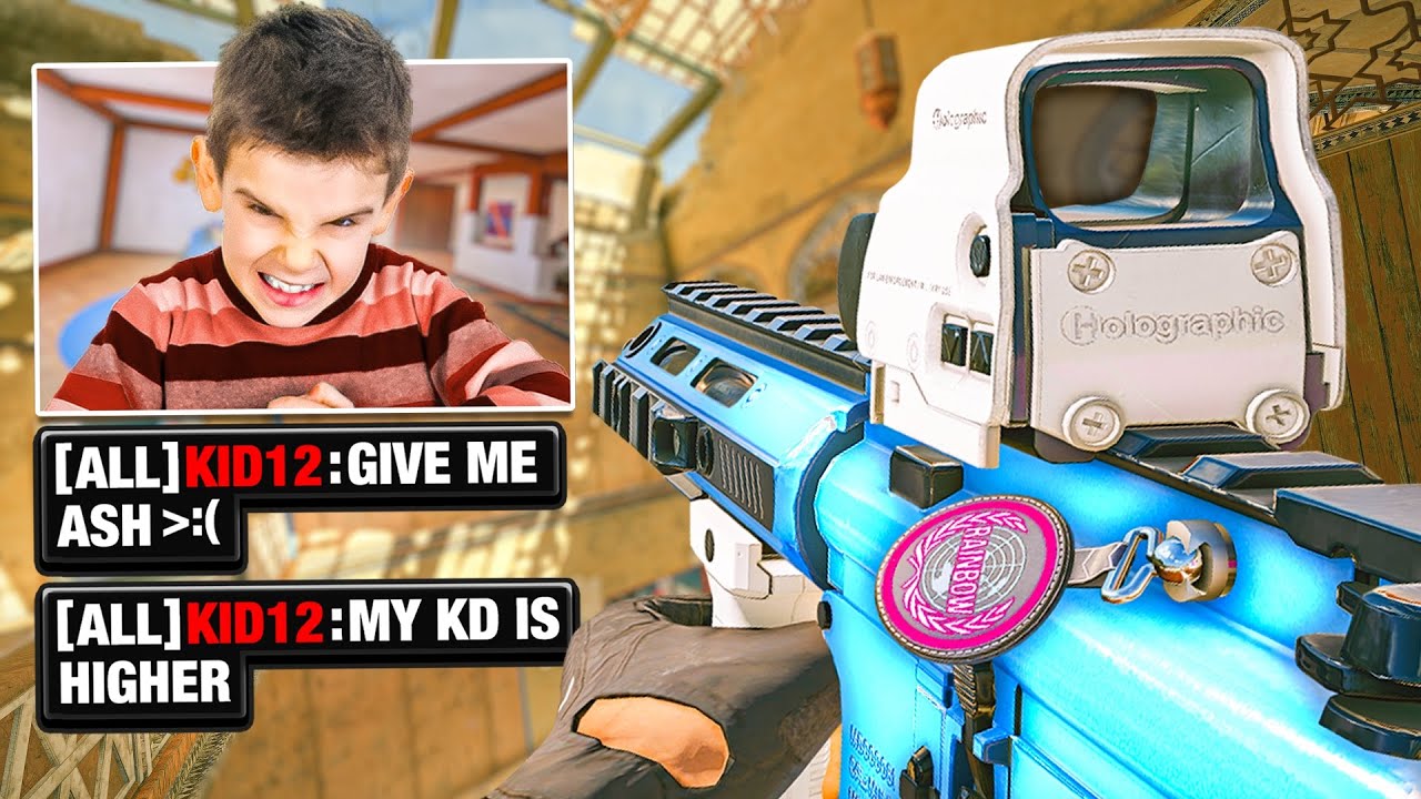 I Stole a TOXIC Kids Ash, and CARRIED (he raged)