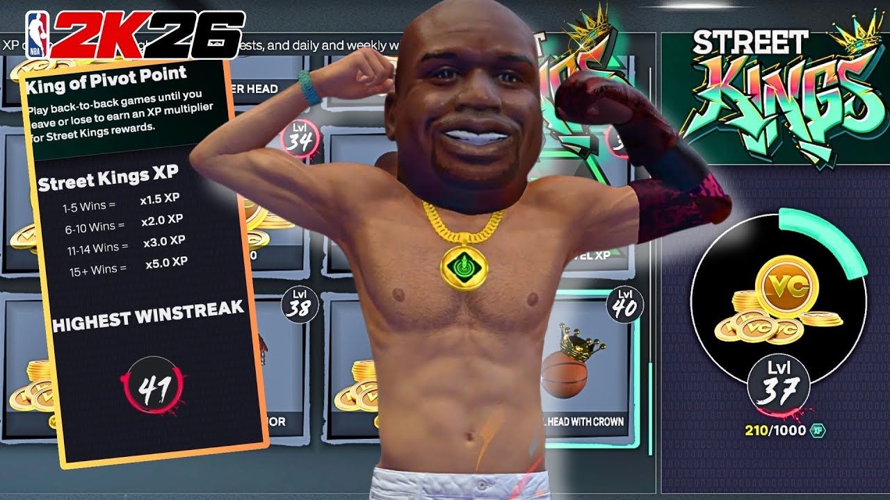 Easy Way to Reach Level 40 in Street Kings in NBA 2K26