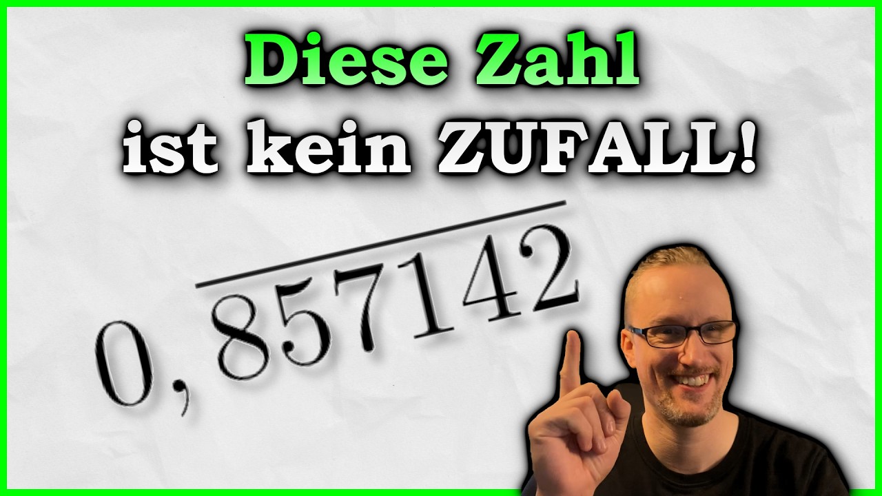 Diese Dezimalzahl ist pure Mathe-Magie 🤯