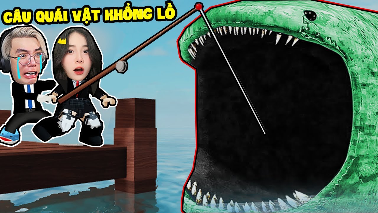 SAMMY VÀ PHONG CẬN CÂU QUÁI VẬT BIỂN SIÊU TO KHỔNG LỒ TRONG ROBLOX