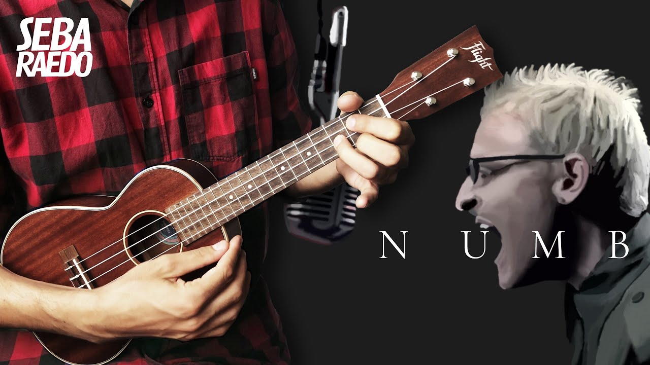 Numb (Ukulele cover & Play-Along) ♫ voz Linkin Park