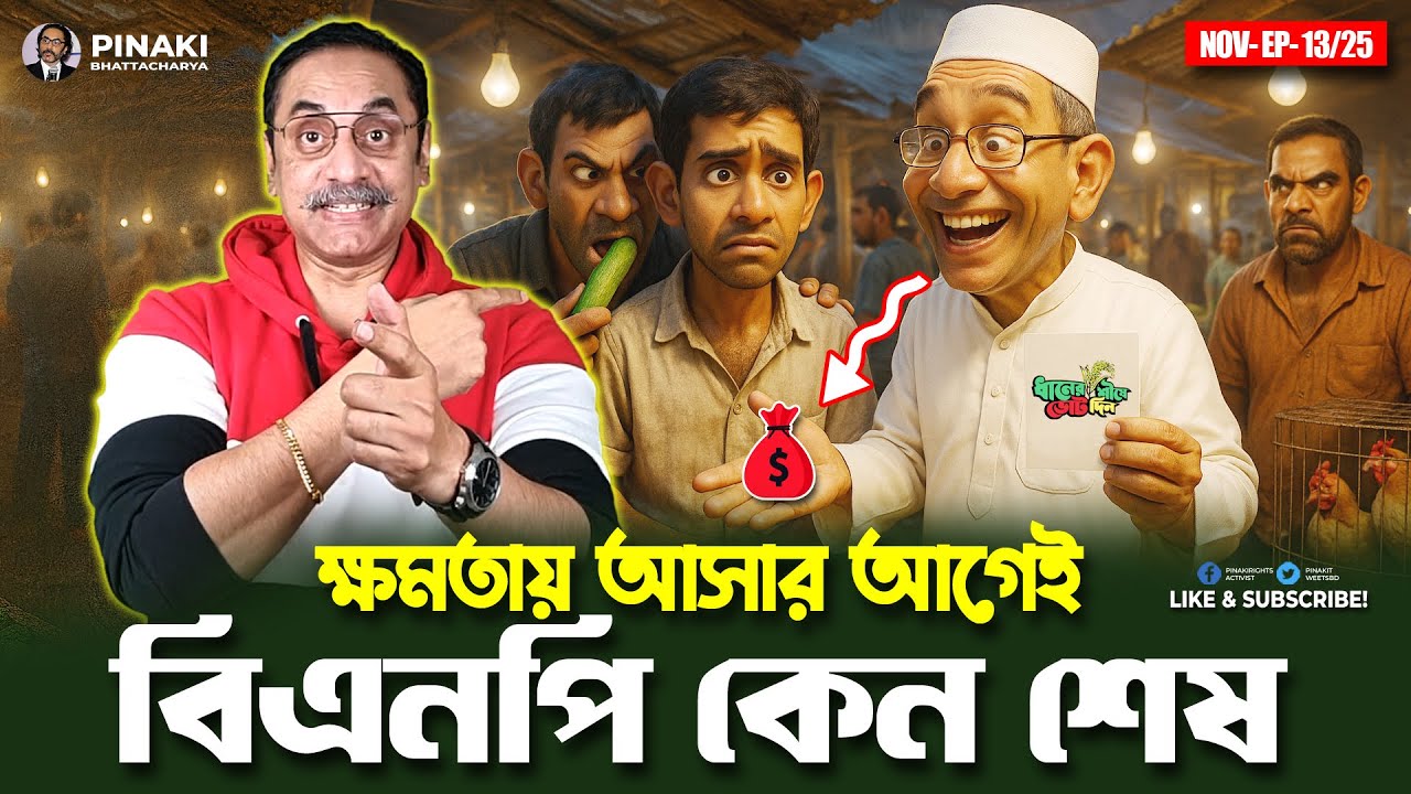 ক্ষমতায় আসার আগেই বিএনপি কেন শেষ ? Pinaki Bhattacharya || The Untold