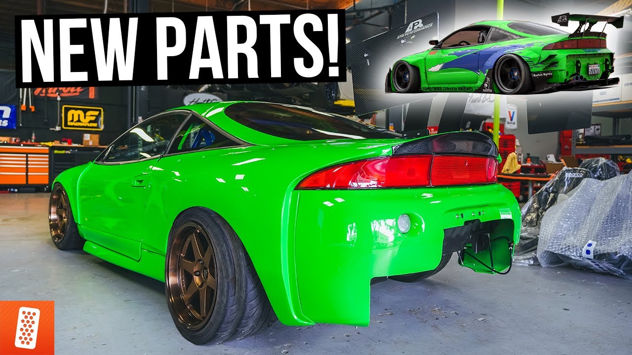 Building a Modern Day (Fast & Furious) 1998 Mitsubishi Eclipse GSX - Part 11 - NEW PARTS!