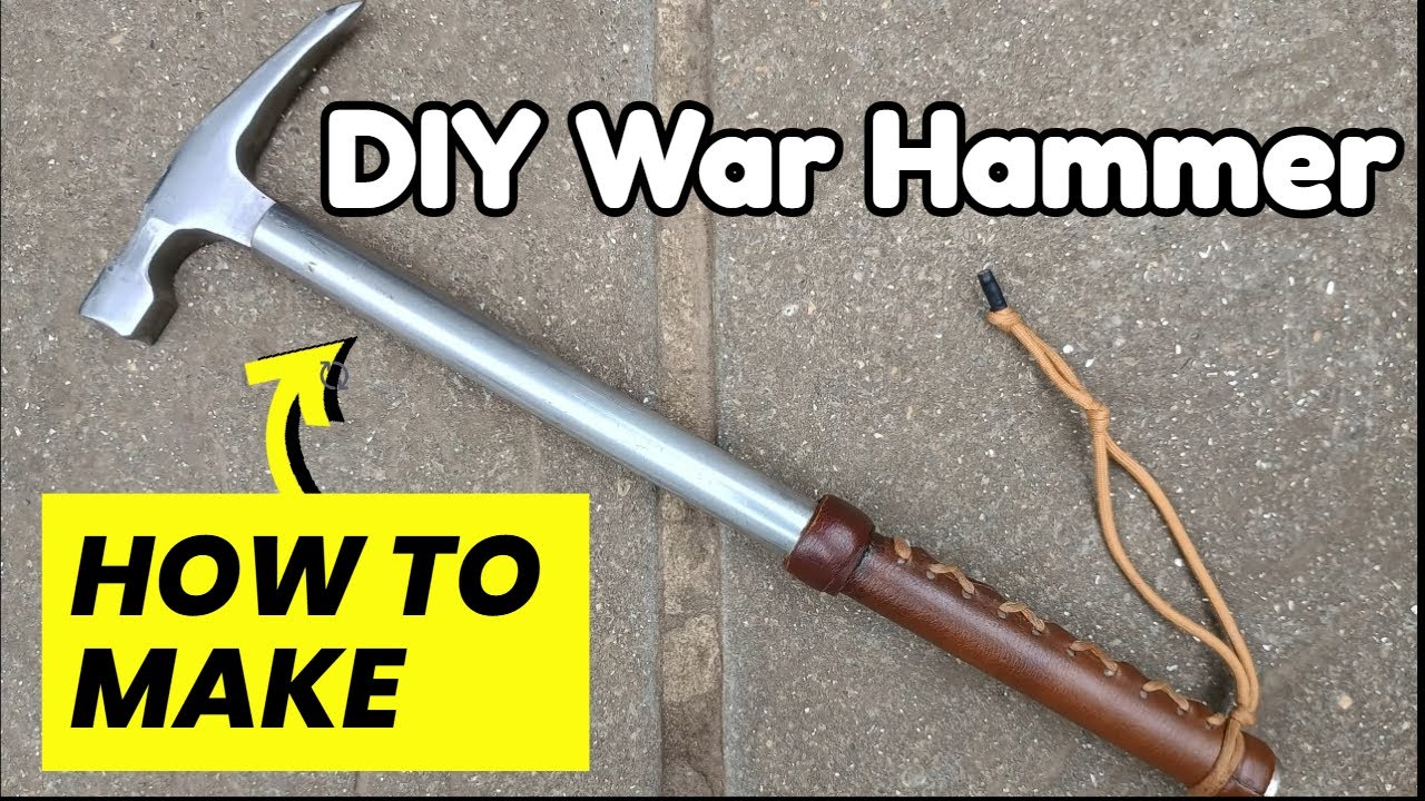 DIY Medieval Weapon Making - Warhammer Build!