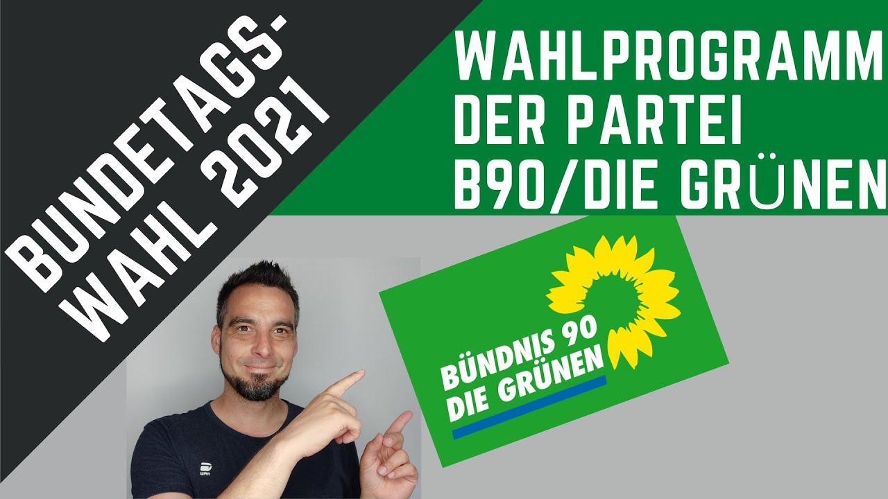 Folge 2: B90/Die Grünen - Wahlprogramm (Entwurf) 2021. Der AlFa-Tester testet Wahlprogramme.