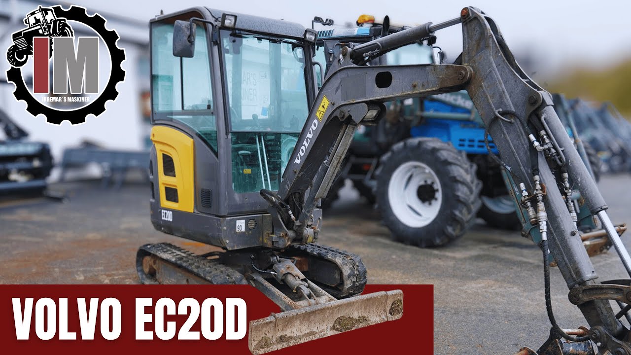 Volvo EC 20 D minigrävare | Ingemars Maskiner Presenterar