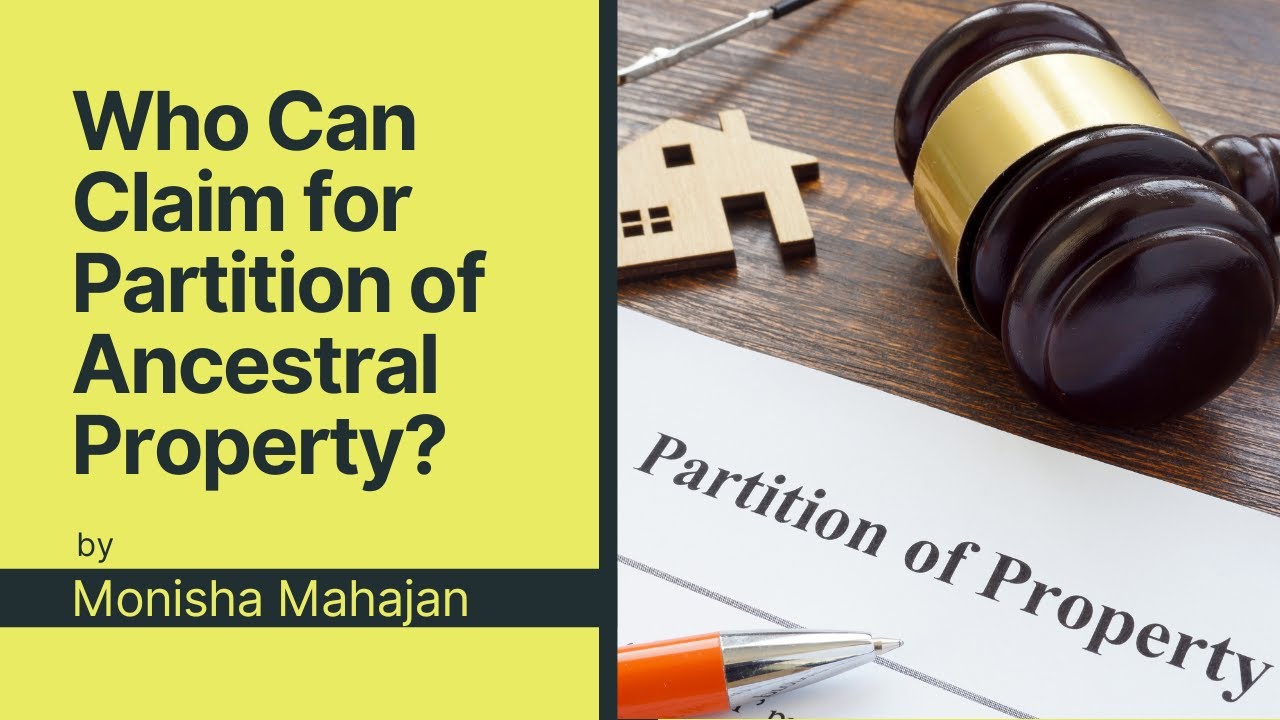Partition of Ancestral Property in India | Who Can File for Partition? | #Shorts #Reels