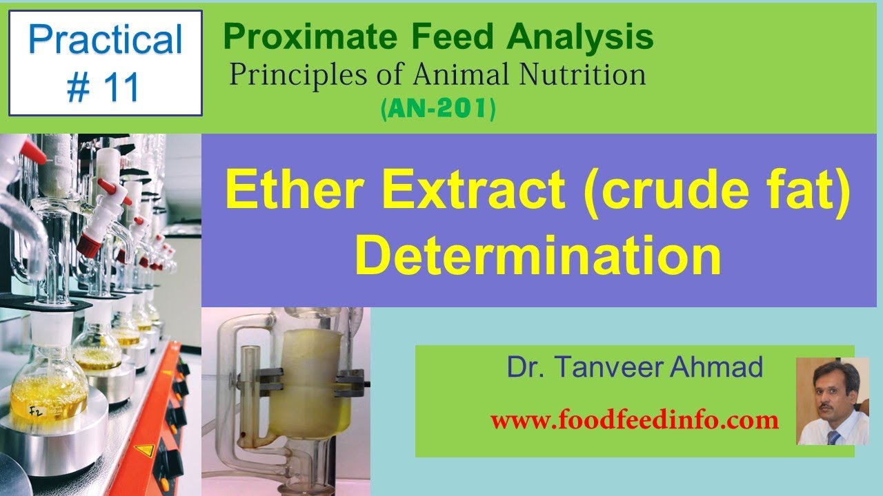 Practical#11-  Ether Extract (crude fat) Determination