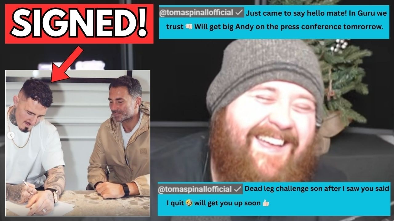 THE MMA GURU ON TOM ASPINALL SIGNING WITH EDDIE HEARN, TOM JOINS CHAT? DEAD LEG CHALLENGE?