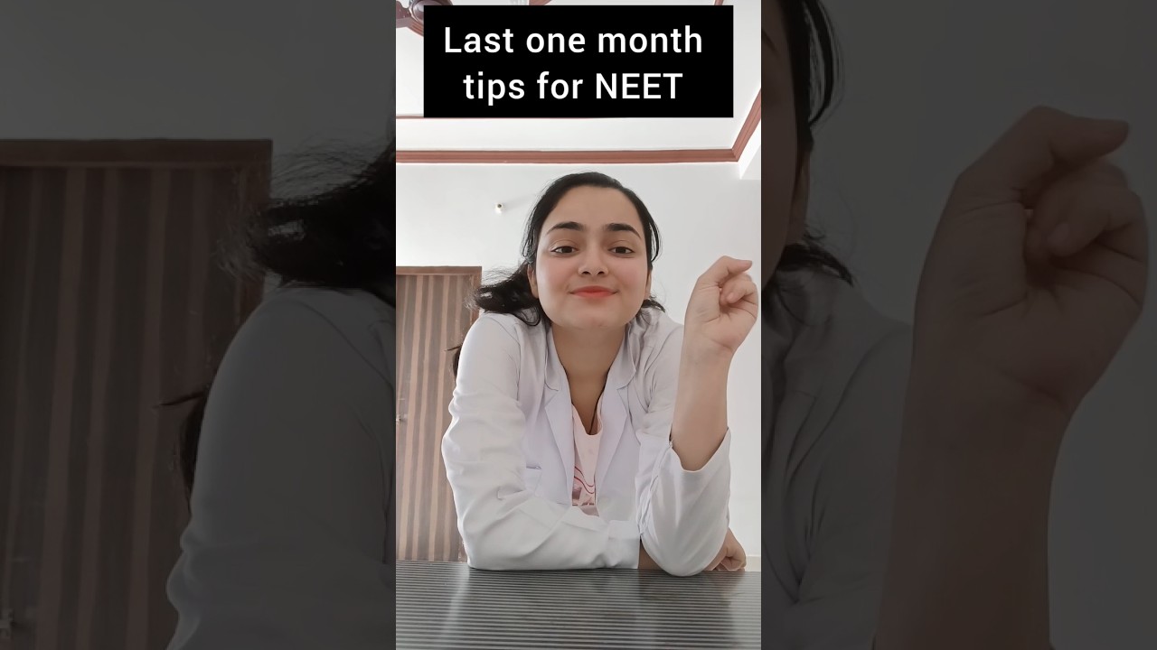 || Last one month tips for NEET Aspirants || #neet #neettips #neetaspirants