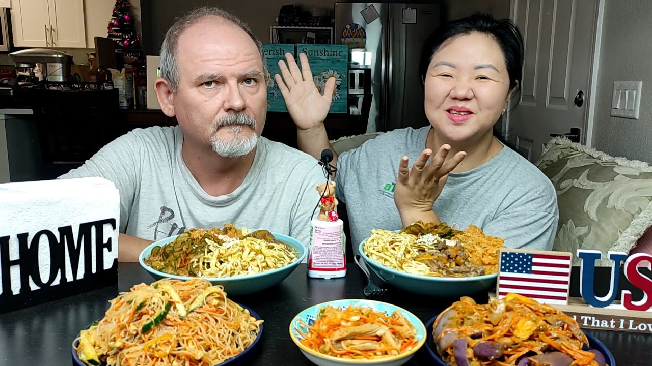 МУКБАНГ с Алексеем КУКСИ, Фунчоза, Кади Хе, СПАРЖА! Все Очень ВКУСНО, РЕЦЕПТЫ Под Видео!