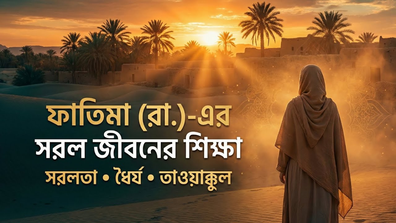 ফাতিমা (রা.)-এর সরল জীবনের শিক্ষা | হযরত ফাতিমা রাঃ এর জীবনী | ইসলামিক গল্প বাংলা