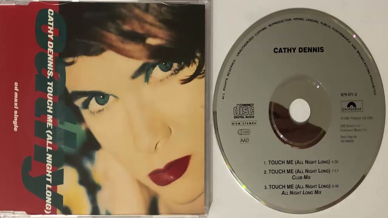Cathy Dennis Touch me (All Night Long) (Club Mix) (1991) (CD Maxi)