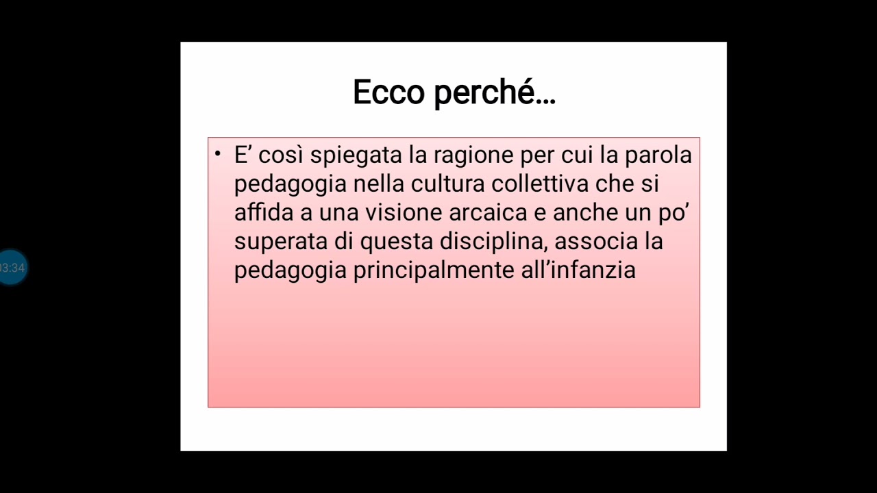 Lezioni di pedagogia generale