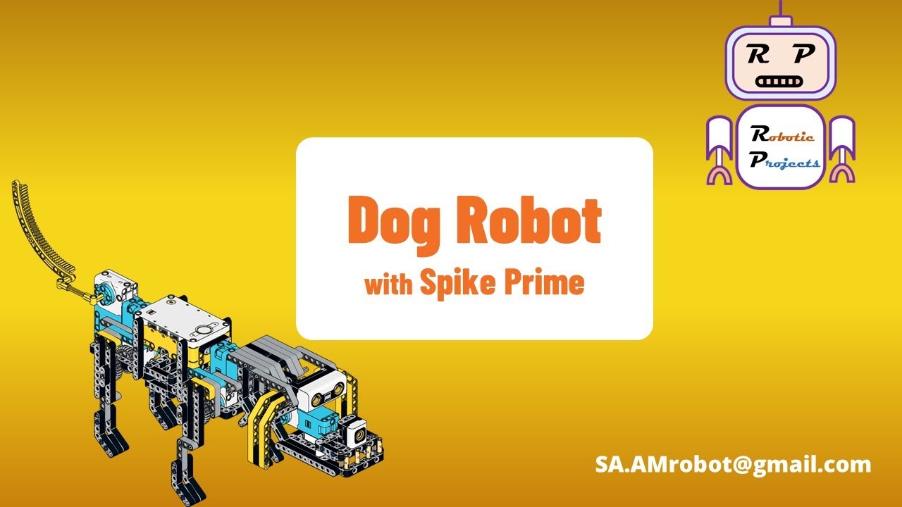 Dog Robot made with Spike Prime