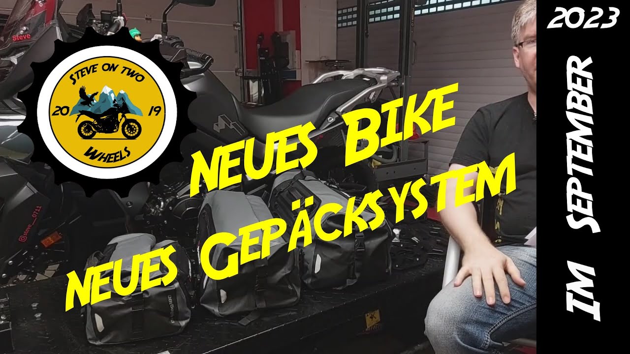 Mein neues Gepäck bestehend aus 3 verschiedenen Drybag von SW-Motech für die Honda XL750 Transalp