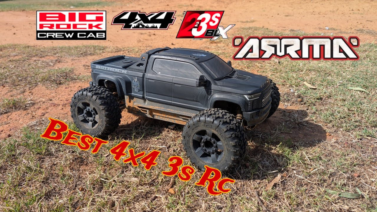 Arrma Big Rock 223s .... Лучший радиоуправляемый внедорожник 4x4 3s ....