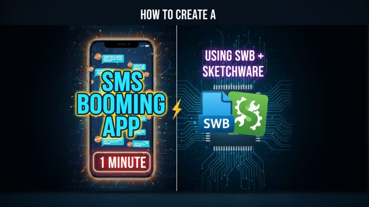 1 MINUTE HACK! Create an SMS Bomber App (EASY SWB + Sketchware Tutorial)
