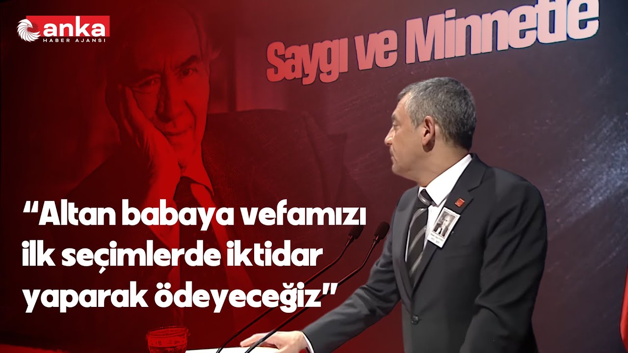 ANKA Haber Ajansı Onursal Kurucusu Altan Öymen için CHP Genel Merkezi'nde cenaze töreni düzenlendi