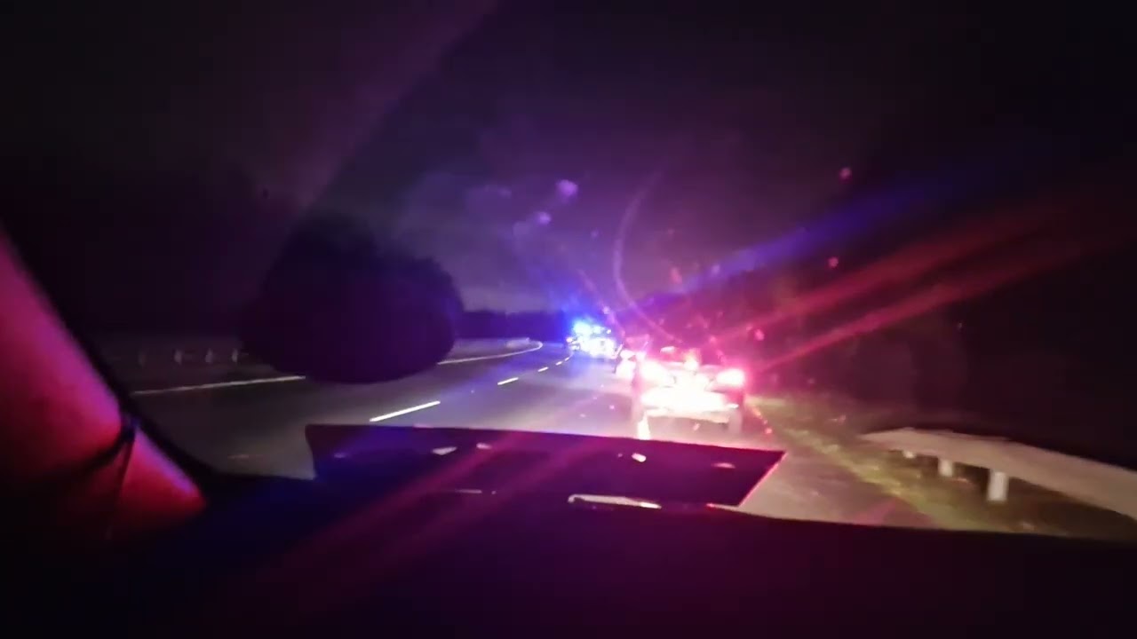 Driving down the wrong side of the m2 motorway because of a crash crazy !!!!