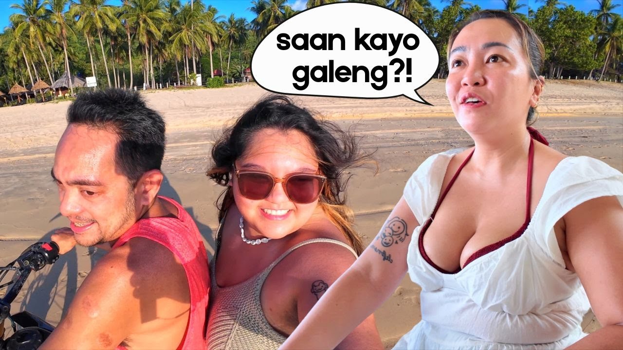 NAG-DIRT BIKE RIDING SA NACPAN BEACH ANG MAG-TATAY!!
