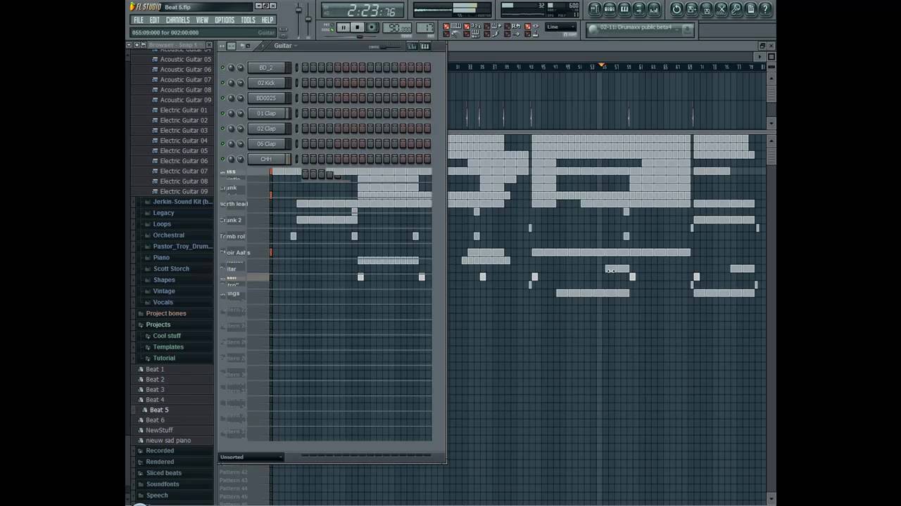 HipHop/RnB beat in fl studio 9  *Idontknowwhatforuser*