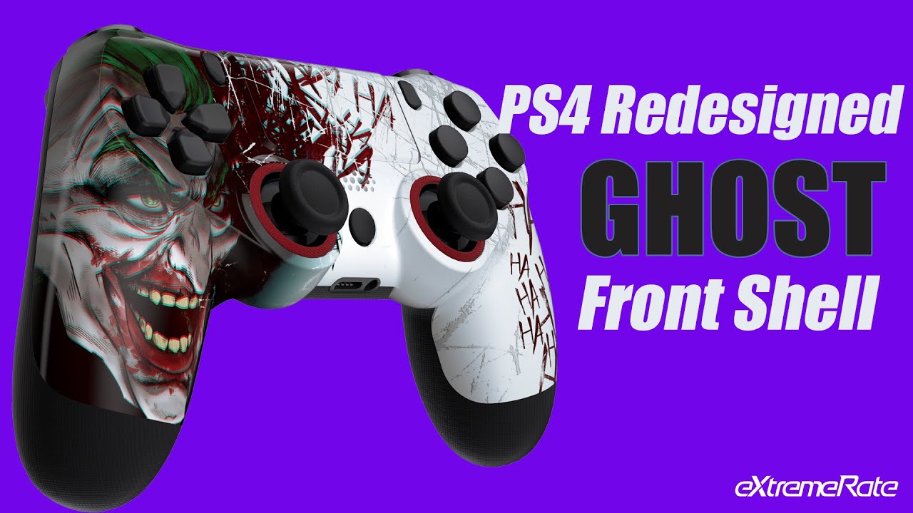 Redesigned PS4 Front Shell GHOST Installation Guide - eXtremeRate