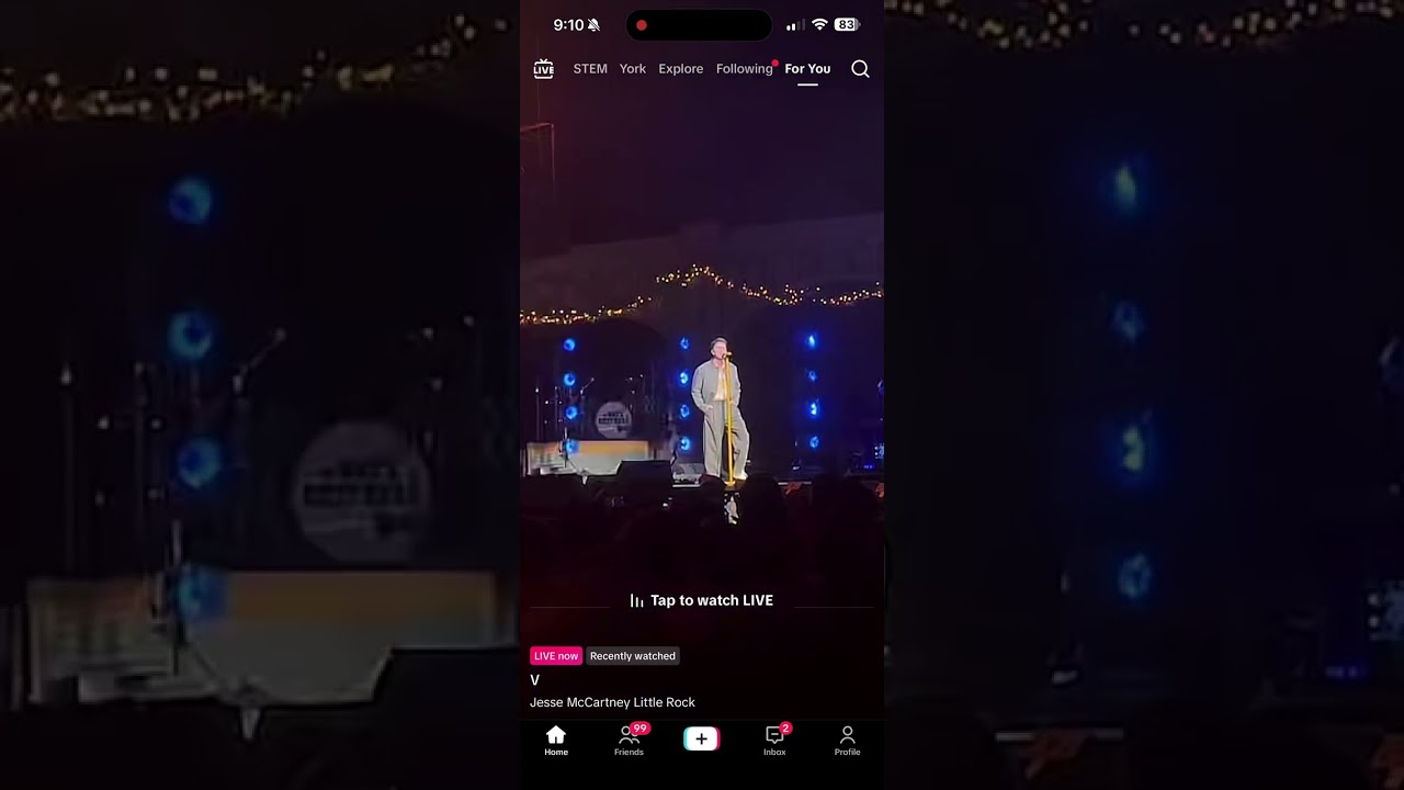 Jesse McCartney Concert Live on Tik Tok 
