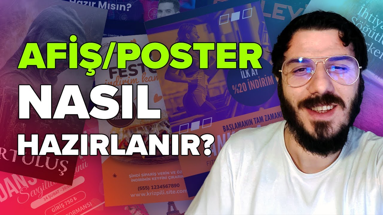 Afiş & Poster Nasıl Hazırlanır - Tasarımı Nasıl Yapılır ?