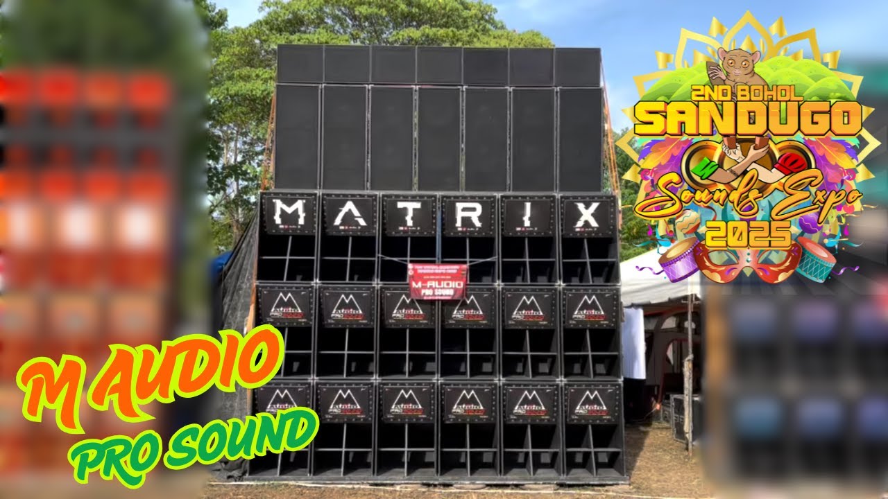 M-AUDIO PRO SOUND на 2-й выставке BOHOL SANDUGO SOUNDS EXPO 2025.