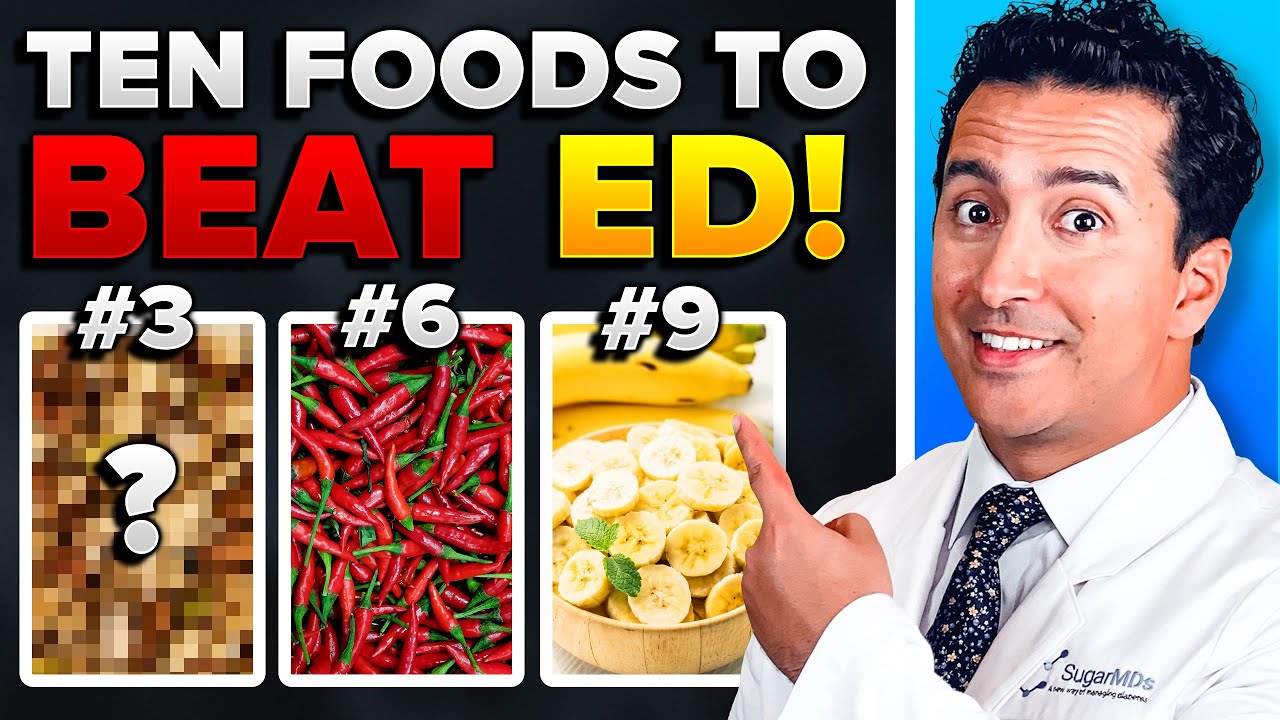 Ешьте эти 10 продуктов, чтобы облегчить эректильную дисфункцию!