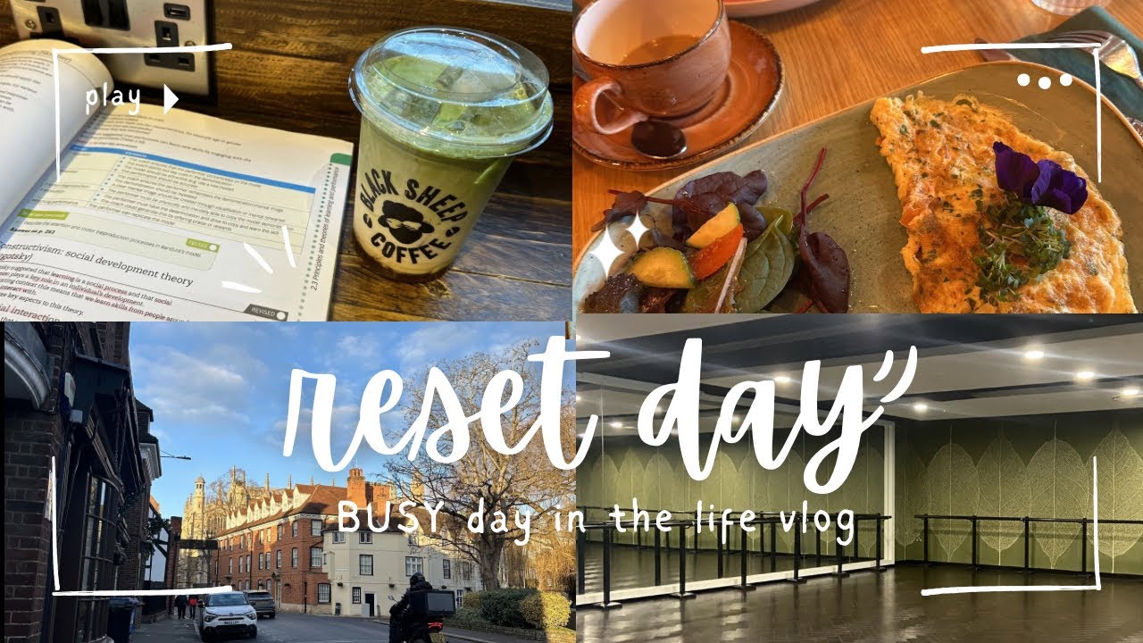 RESET day | productive day getting things done💋💋