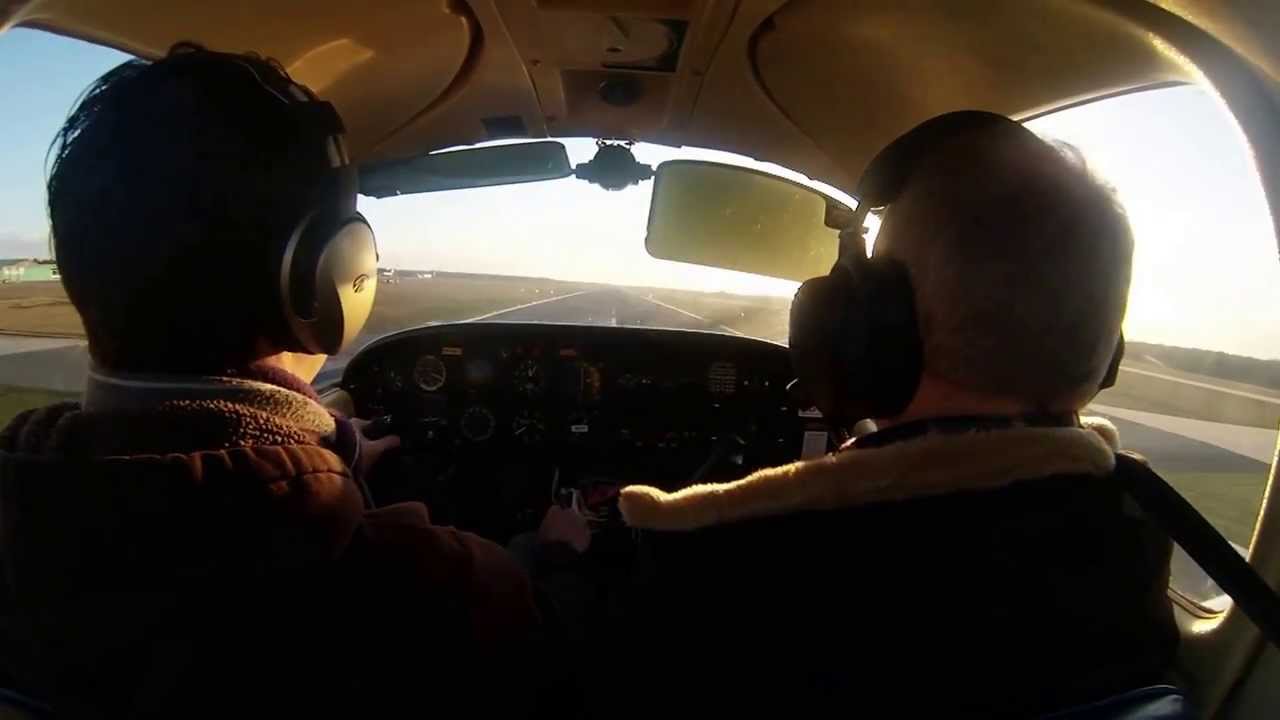 Landing on Eindhoven airport (EHEH)