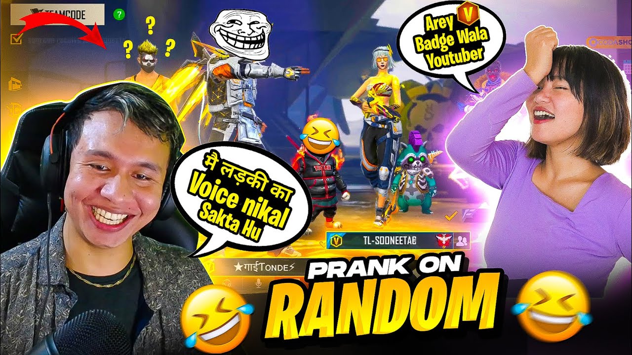 Sooneeta & Tonde Gamer троллят случайных игроков 😂