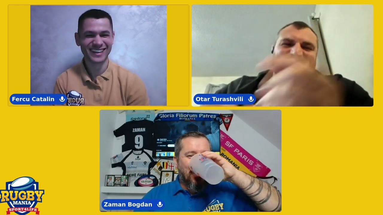 Rugby Mania Ep. 79, invitați: Otar Turașvili și Cătălin Fercu