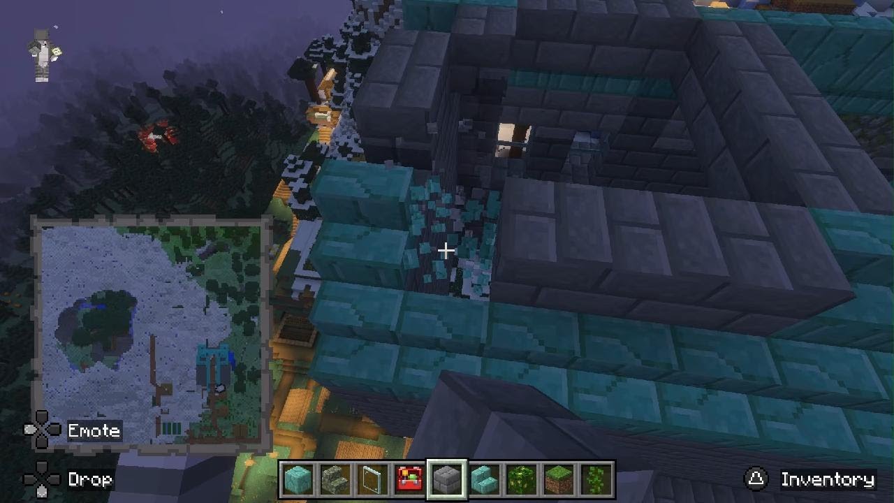 Minecraft heartspire castle part 1 build
