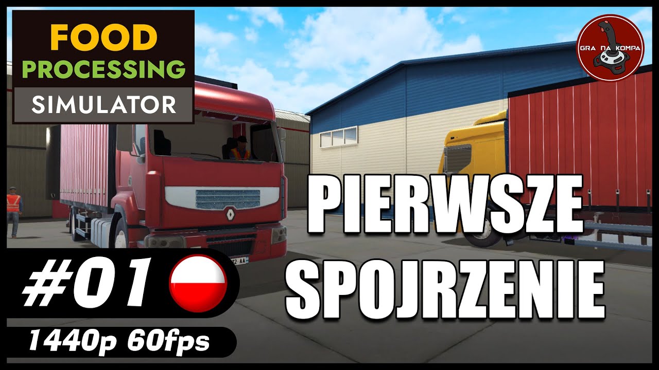 Pierwsze spojrzenie || #1 || Food Processing Simulator gameplay PL