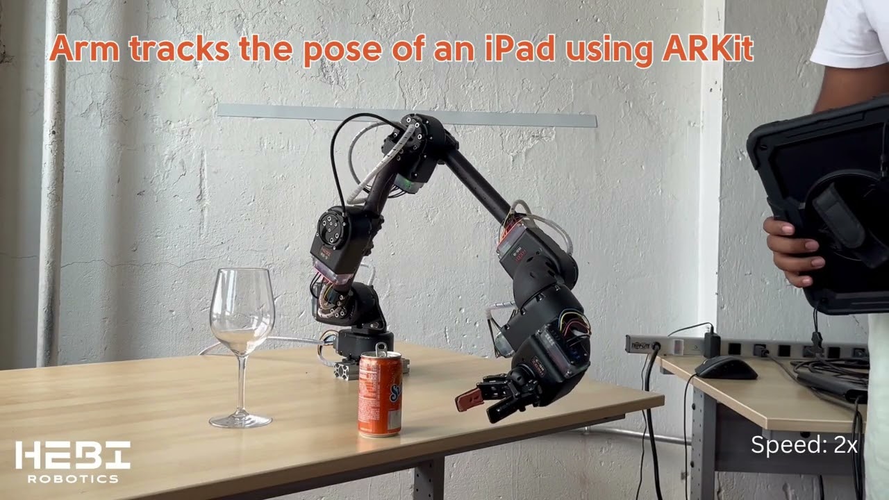 HEBI Robotic Arm Demos