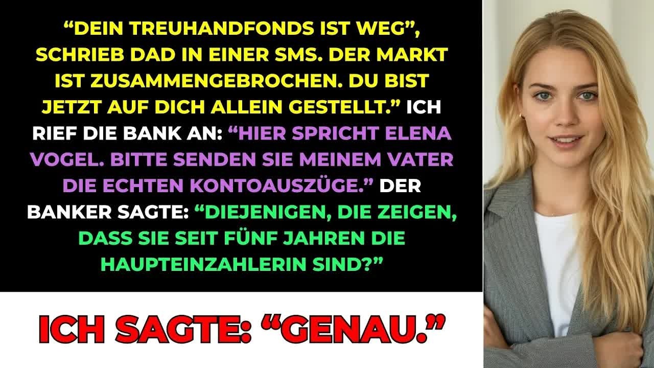 Papa Schrieb： ＂Dein Treuhandfonds Ist Weg＂ &ndash; Ohne Zu Wissen, Dass Ich Eigentlich Besitze&hellip;