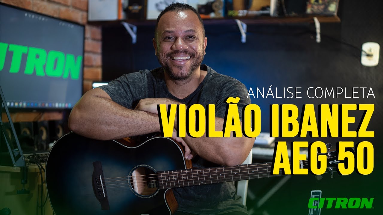 VIOLÃO IBANEZ AEG 50 BLUE BURST - REVIEW COMPLETO