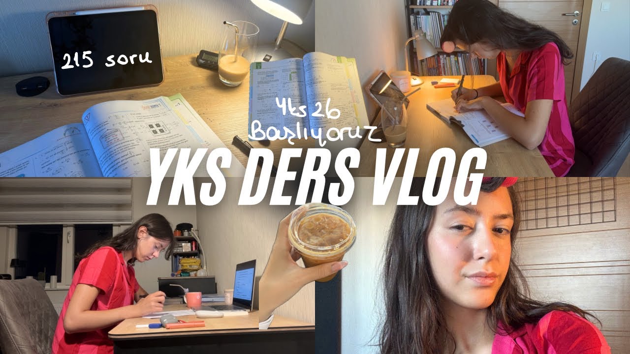 YKS Ders Çalışma Günlüğüm | Yeniden başlıyoruz,Denemeler #yks26 