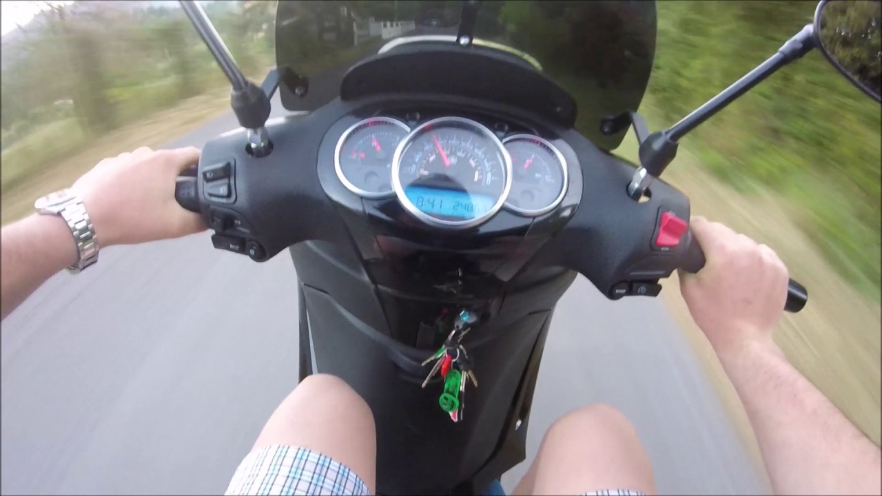 New beverly 125 | On  Board|Go pro|